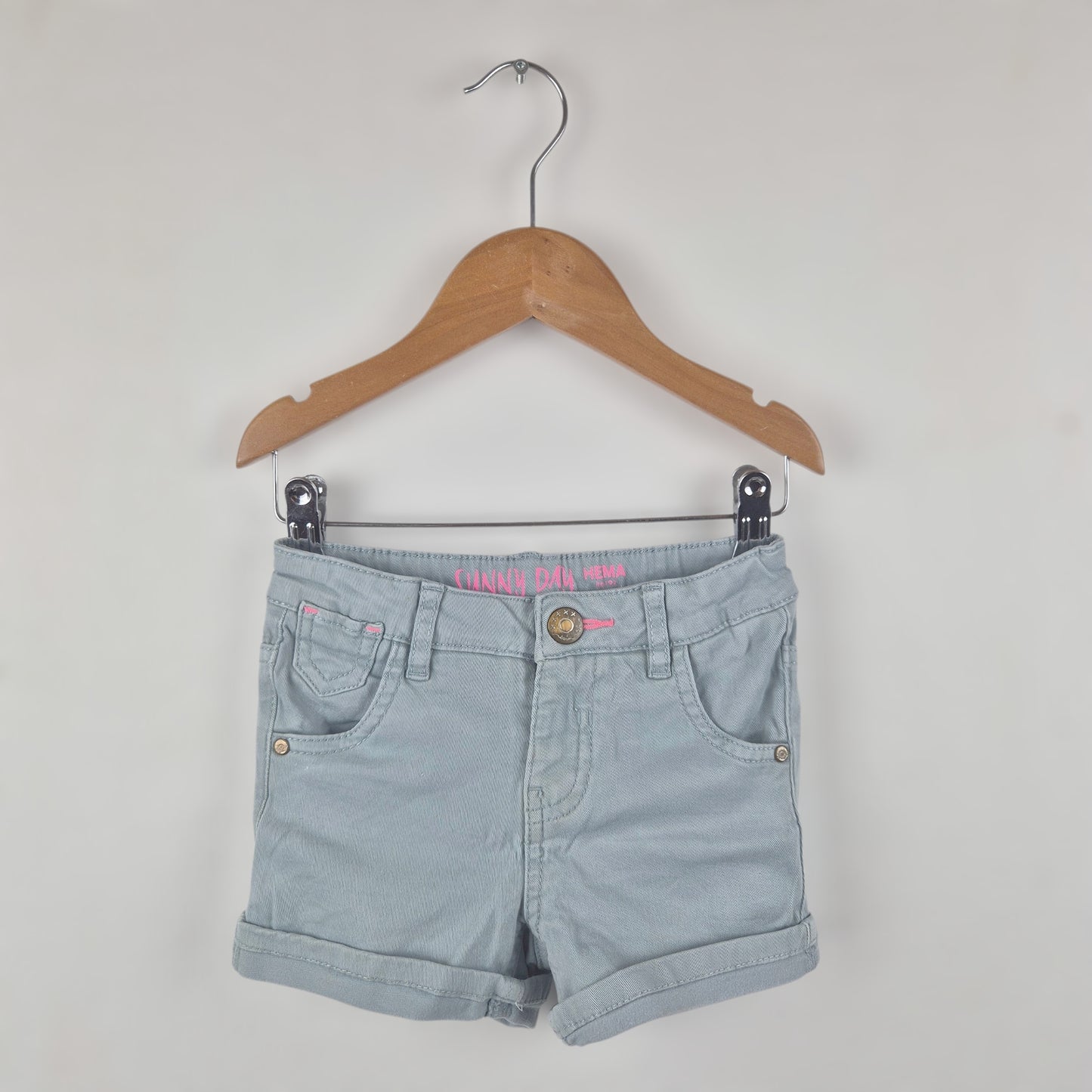 Meisje 086 / 092 - HEMA - korte broek (2035)